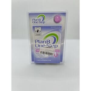 Plan B One Step Emergency Contraceptive 1 Tablet, Exp 04/2025